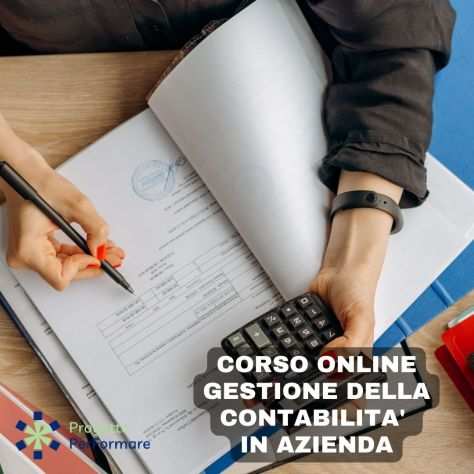 Corso online gestione della contabilitagrave in azienda