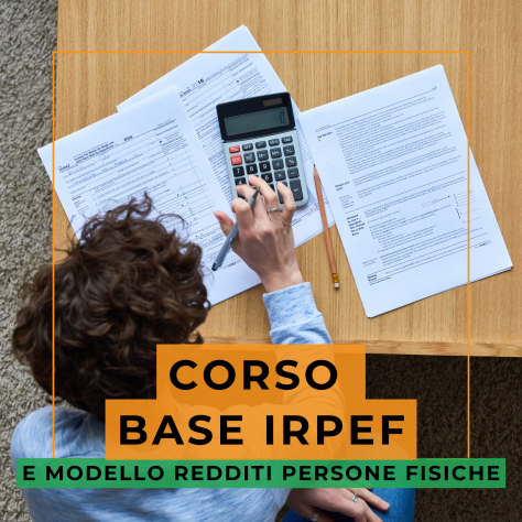 Corso Online IRPEF e Modello Redditi Persone Fisiche