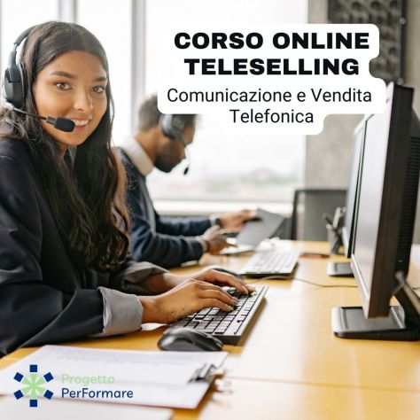 Corso online Teleselling comunicazione e vendita telefonica