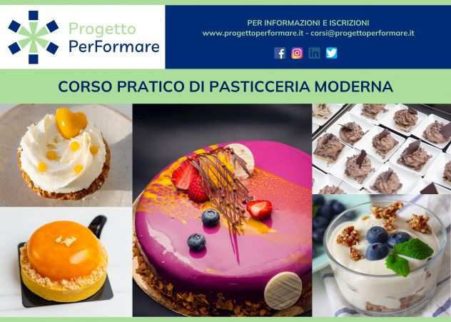 Corso pratico di pasticceria moderna a Legnano (MI)