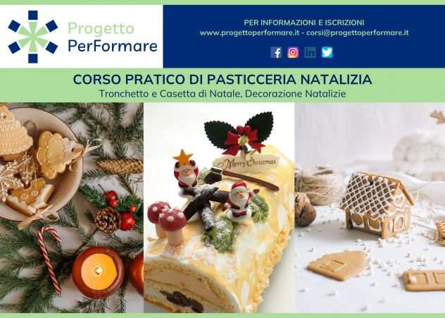 Corso pratico di pasticceria natalizia a Grosseto