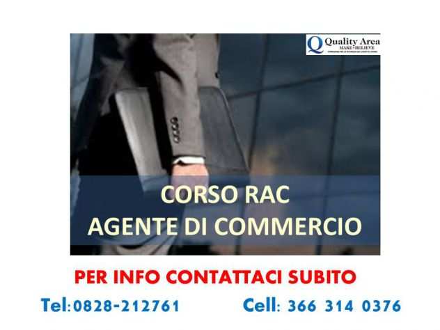 Corso RAC (Agente di commercio)