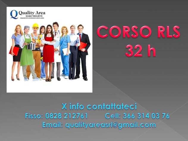 Corso RLS (SICUREZZA NEI LUOGHI DI LAVORO) ndash IN TUTTA ITALIA