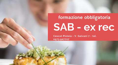 Corso Sab (ex rec) commercio e somministrazione alimenti e bevande