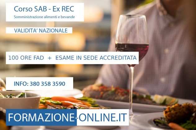 CORSO SAB - EX REC - STUDIO ONLINE  ESAME IN SEDE - CASERTA