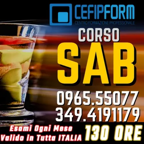 CORSO SAB VERONA CORSO REC VERONA SOMMINISTRAZIONE ALIMENTI BEVANDE