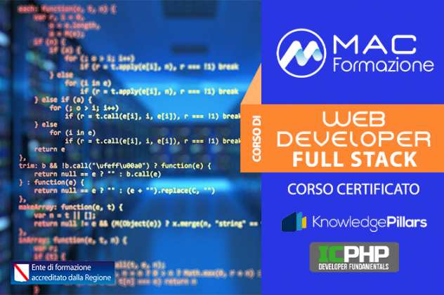 CORSO WEB DEVELOPER FULL STACK