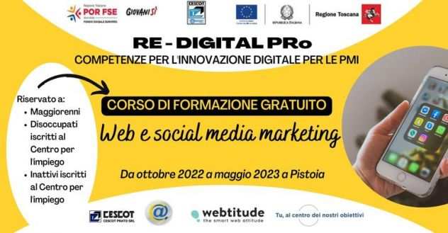 Corso Web e social media marketing per lrsquoinnovazione digitale
