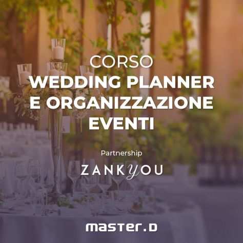 Corso Wedding Planner e Event Coordinator