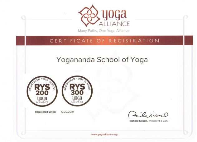 Corso Yoga Alliance per insegnanti Yoga Bambini
