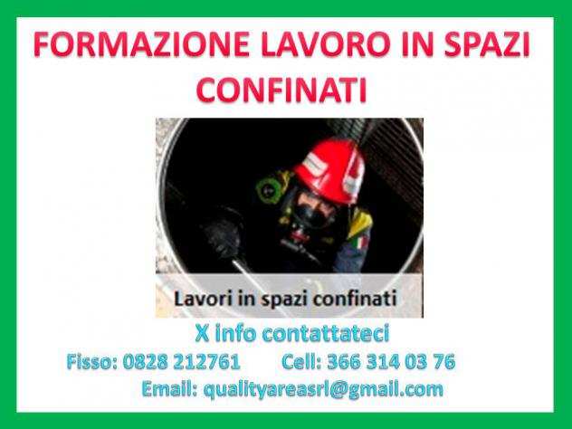 corsoCorso lavoro in spazi confinati (SICUREZZA NEI LUOGHI DI LAVORO)