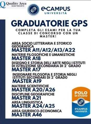 corsoMaster classi di concorso- IN TUTTA ITALIA