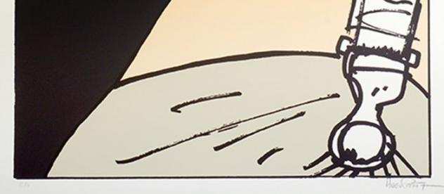 Corto Maltese - serigrafia firmata quotTangoquot 3 - Prima edizione - (1985)