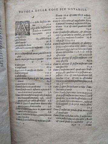 Cosimo Bartoli - Del modo di misurare le distanze, le ... - 1564