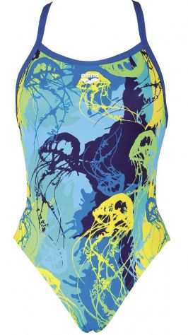 Costume ARENA W Underwater One Piece, Royal, nuotopiscina, FR 36, IT 40