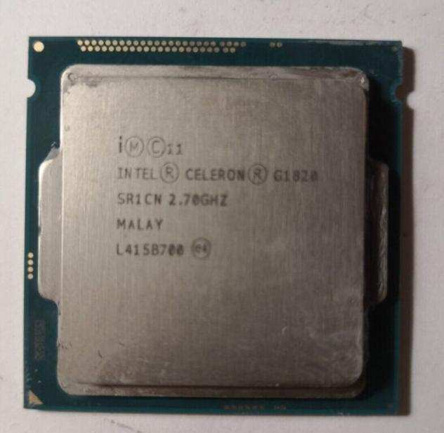 CPU Intel Celeron G1820 SR1CN PROCESSORE 2.70 GHZ