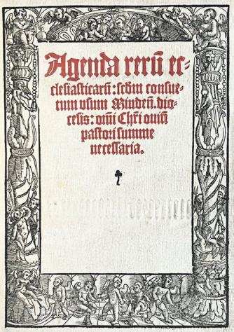 Cranach - Agenda rerum ecclesiasticarum - 1522