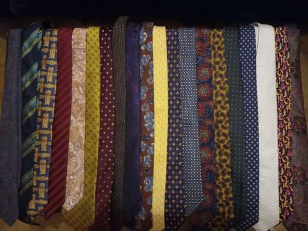 cravatte vintage di seta
