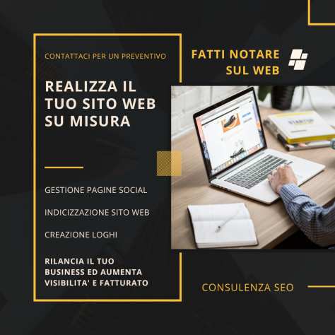 CREAZIONE SITO WEB AZIENDALE