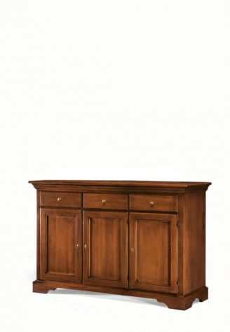 Credenza 3 porte 3 cassetti arte povera cod 11520