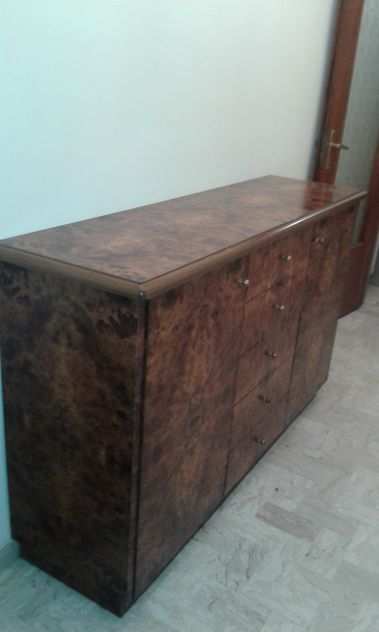 credenza in radica, artigianale, come nuova