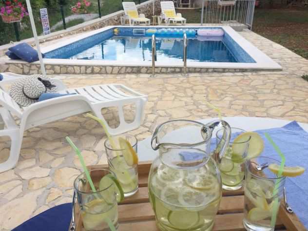 Croazia, affitto casa vacanze con piscina in Istria, 4 posti letto, cani ammessi