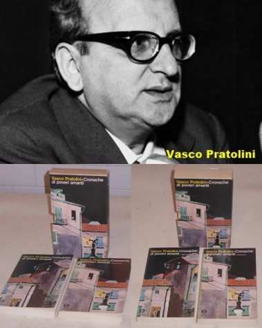 Cronache di poveri amanti, Vasco Pratolini, 2 voll. in cofanetto, A. Mondadori