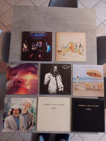 Crosby, Stills, Nash amp Young, Emerson, Lake amp Palmer, Simon amp Garfunkel - Titoli vari - LP - 19711977