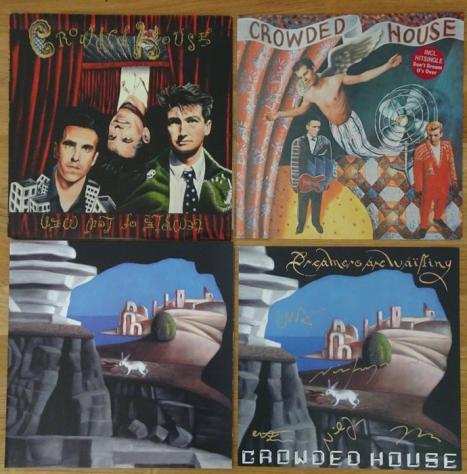 Crowded House - Includes hand signed print - Titoli vari - Disco in vinile - 1986