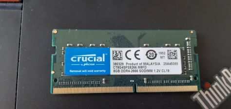 Crucial RAM 8GB DDR4 2666Mhz CL19