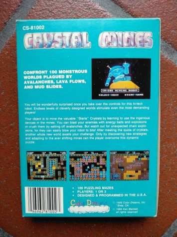 CRYSTAL MINES - Color Dreams - Nintendo NES
