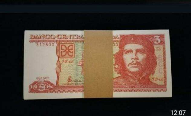 Cuba. - 100 x 3 Pesos 2005 - Pick 127