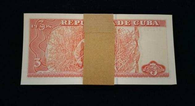 Cuba. - 100 x 3 Pesos 2005 - Pick 127