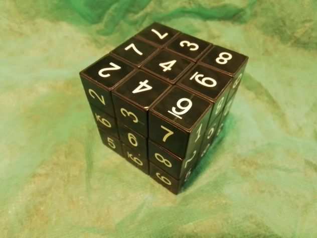 Cubo di Rubik con numeri