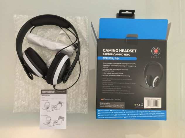 Cuffie cablate Raptor-Gaming H200