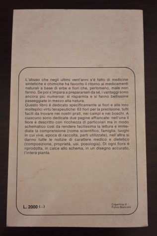 CURARSI CON I FIORI, ALAIN SAURY, Aldo Garzanti Editore Prima edizione 1979.