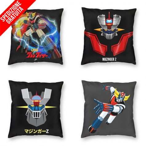 CUSCINO MAZINGA GOLDRAKE SUPER ROBOT