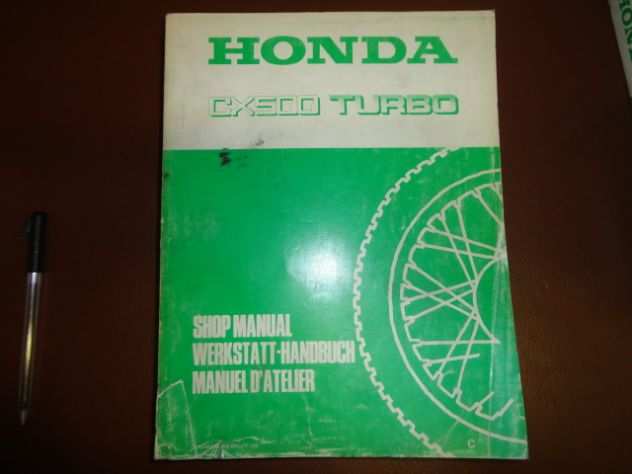 CX500TC turbo manuale officina manutenzione Moto Honda