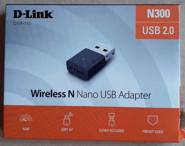 D-Link DWA131 Adattatore USB Wireless N Nano