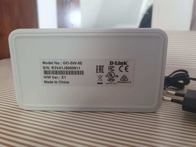 D-Link GO-SW-8E Switch di rete 8 Porte 100 MBits