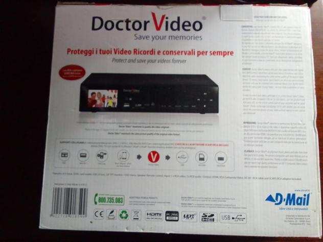 D-Mail Doctor Video Videocameraregistratore S-VHS-C
