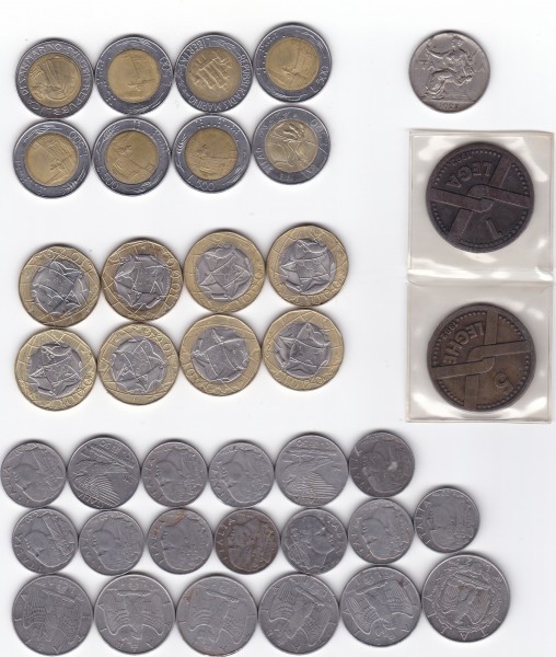 Banconote e Monete della Lira ed Estere