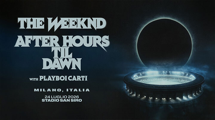 4 biglietti PRATO RED concerto THE WEEKND Milano 24.07.2026