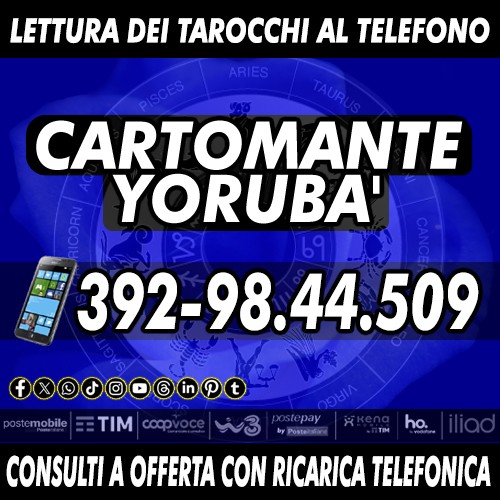 STUDIO DI CARTOMANZIA IL CARTOMANTE YORUBA', LA CARTOMANZIA ALLA PORTATA DI TUTTI
