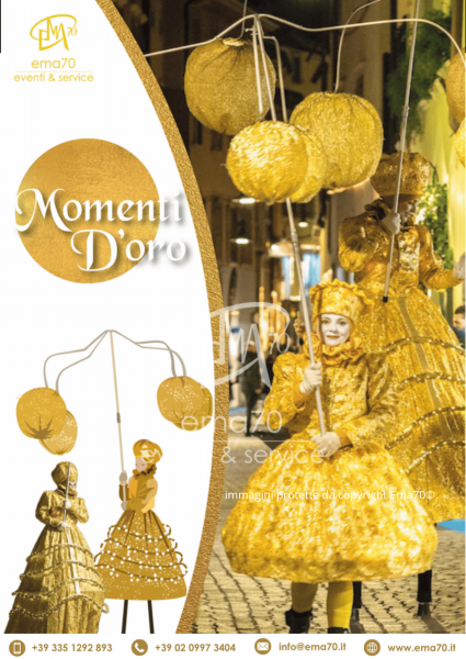 LA PARATA DEI FIORI MUSICAL - SFILATA SUI TRAMPOLI – COREOGRAFIE E DANZE - EMA 70 EVENTI - COSTUMI SCENICI PER EVENTI DI PIAZZA – EVENTI AZIENDALI – EVENTI PRIVATI – EVENTI PUBBLICI