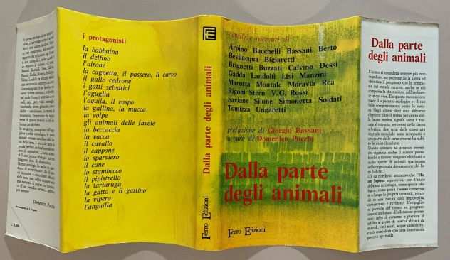 Dalla parte degli animali - Domenico Porzio, 1 edizione Ferro 1972.