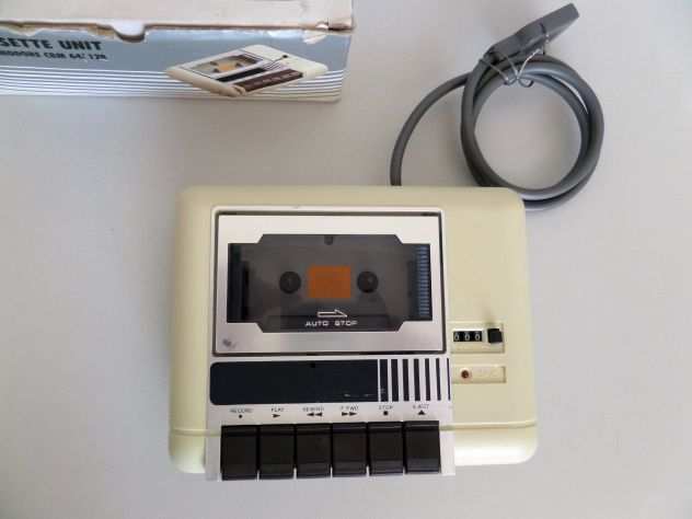 Datassette Commodore (lettore cassette) anni 80