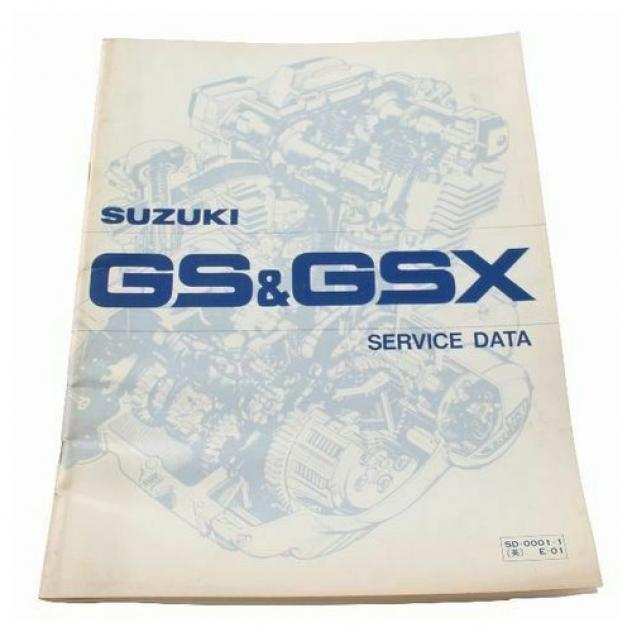 Dati di servizio Suzuki GS 250 1000 e GSX 250