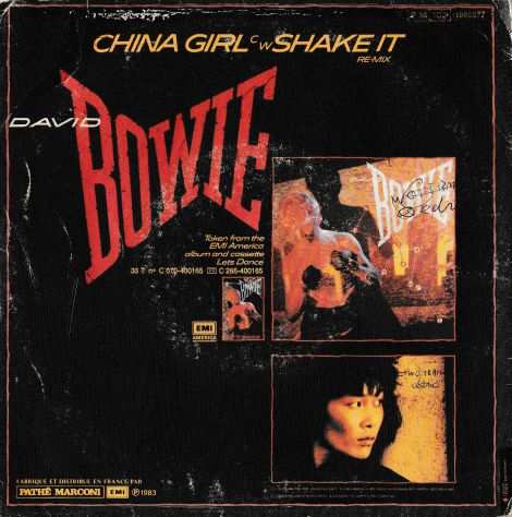 DAVID BOWIE - China Girl  Shake It - 7  45 giri 1983 EMI