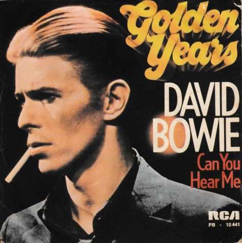 DAVID BOWIE - Golden Years  Can You Hear Me - 7quot  45 giri 1975 RCA RARO Italy